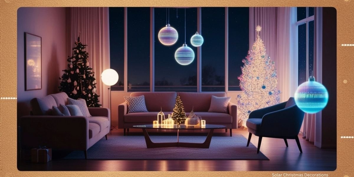 solar Christmas decorations