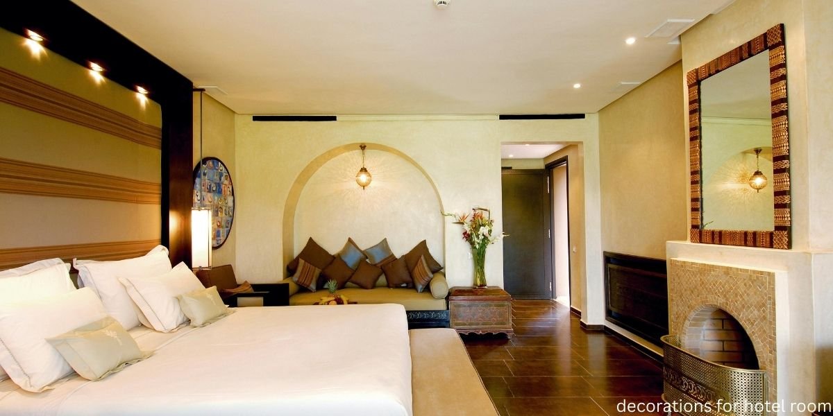 decorations for hotel room