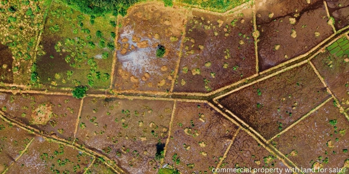 commercial property with land for sale