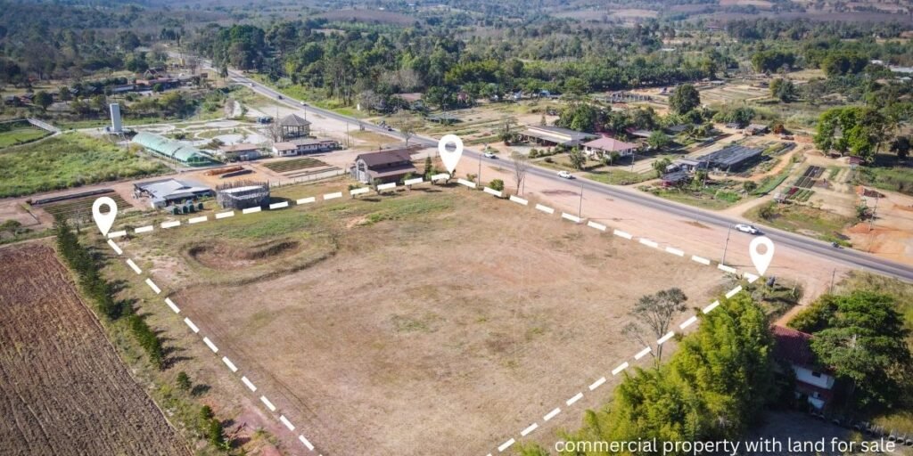 commercial property with land for sale