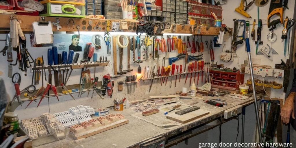 garage door decorative hardware