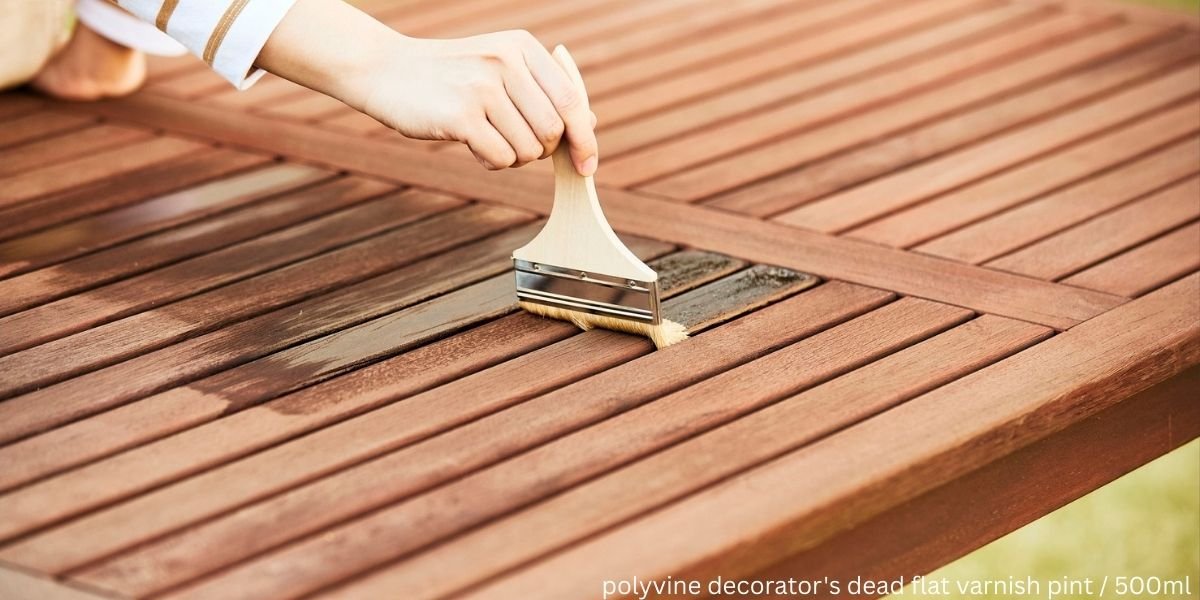 Polyvine Decorators Dead Flat Varnish 500ml